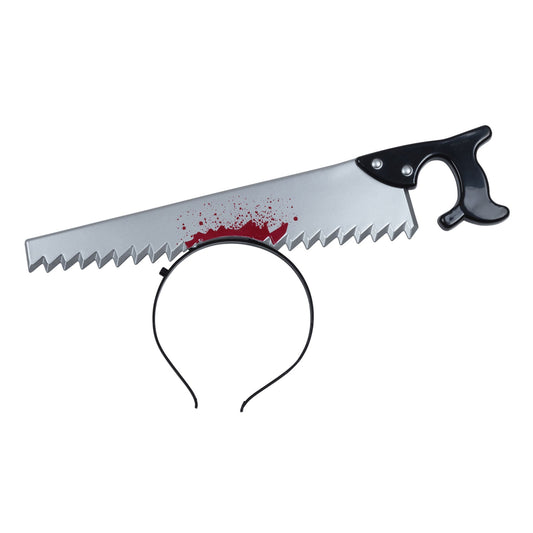 Saw In Head On Headband Costume Accessories Unisex 1