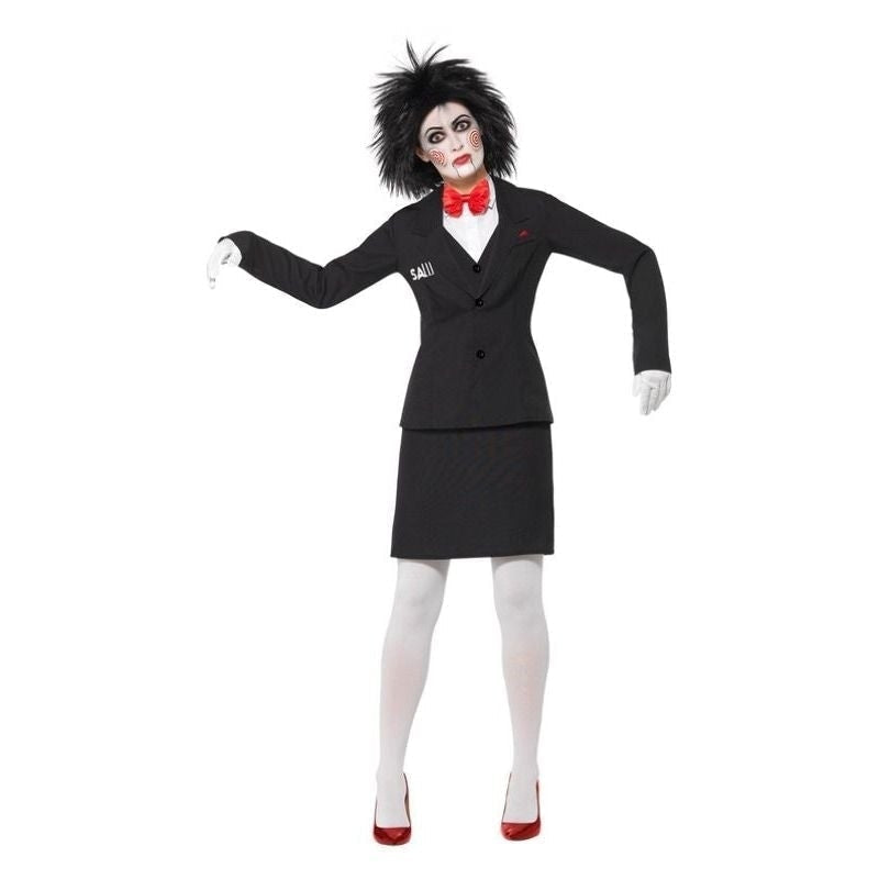 Saw Jigsaw Costume Adult Black 3