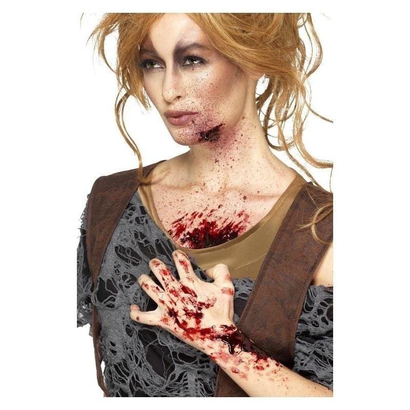 Scab Blood Adult Dark Red 25g Realistic Halloween Make Up Effect 1