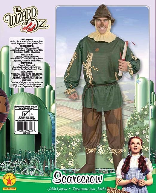 Scarecrow Costume Wizard Of Oz 75th Anniversary Adult_2