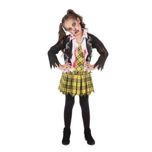 School Girl Zombie Kids Costume 1