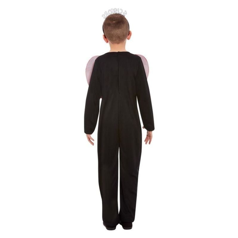 Scissors Costume Childs Black and Red Tunic with Scissors Headband 2
