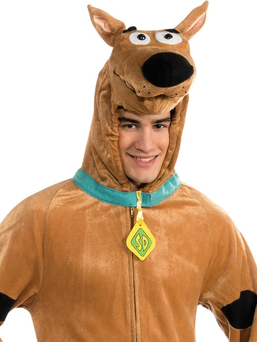 Scooby Doo Costume Adult Dog Jumpsuit 2