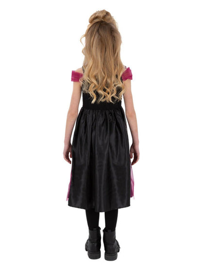 Scream Queen Costume Girls Halloween Prom Dress with Crown 4