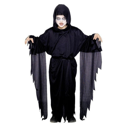 Screamer Ghost Robe Kids Black 4