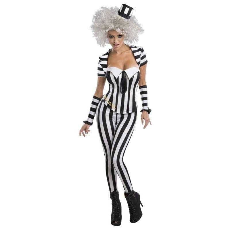 Secret Wishes Womens Beetlejuice Corset Style Costume 1