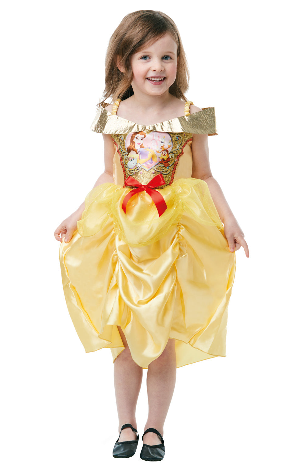 Sequin Belle Childrens Disney Princess Costume 1