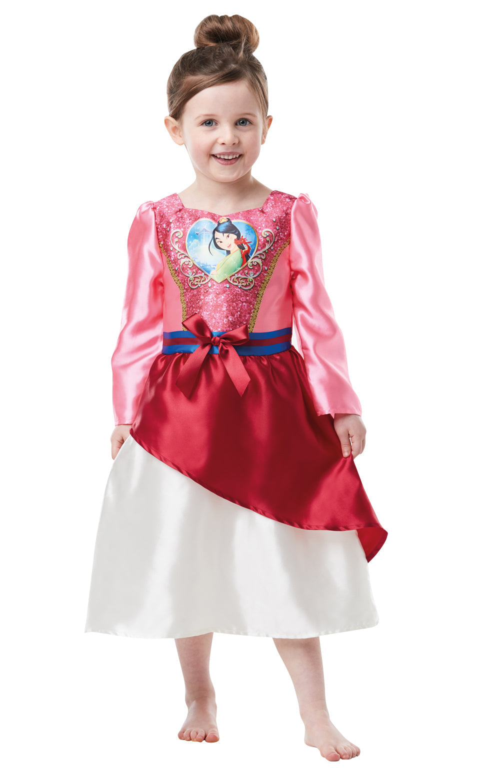 Sequin Mulan Childrens Costume 1