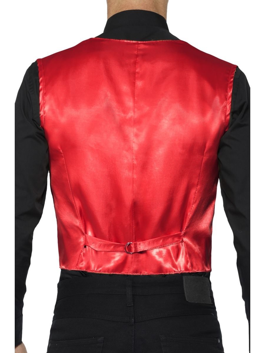 Red Sequin Waistcoat for Adult Costumes 4