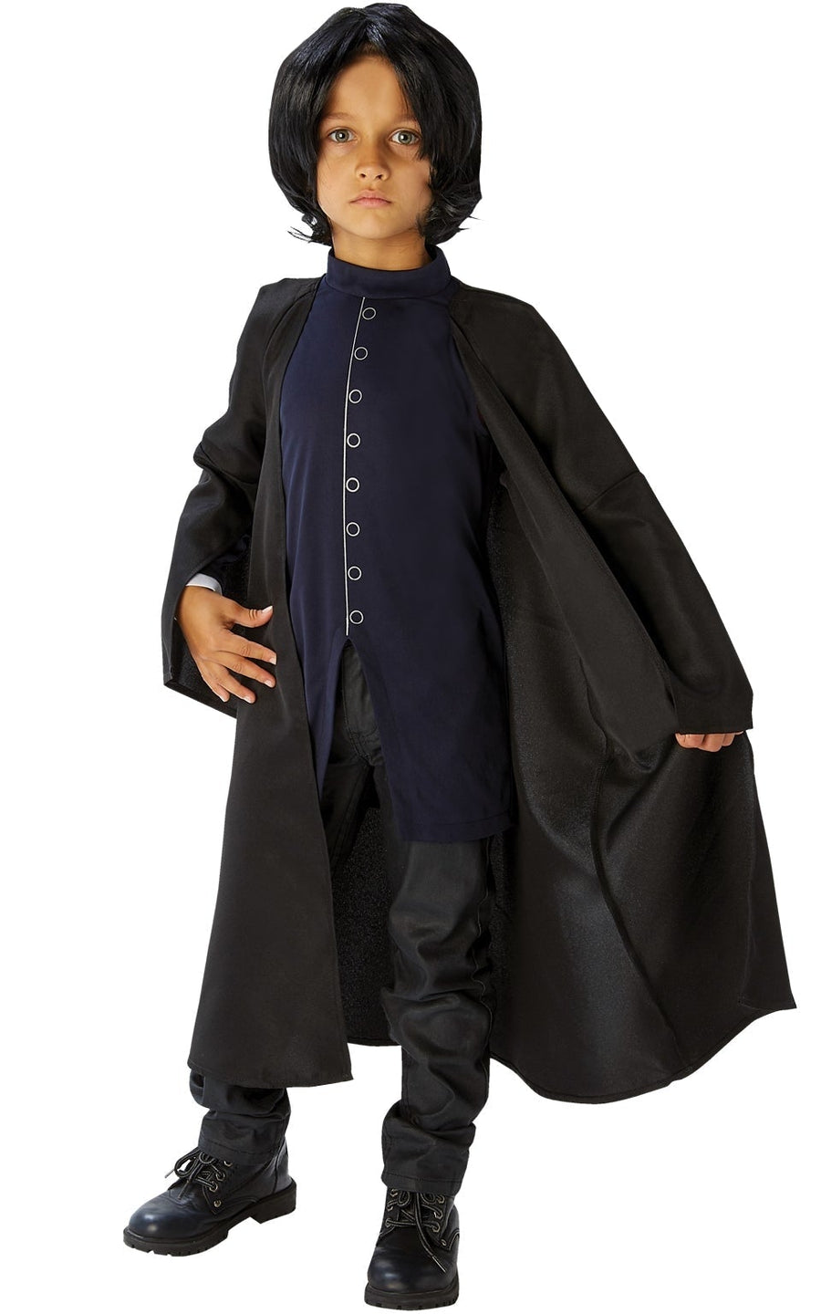 Severus Snape Costume Child Black Robe Harry Potter Teacher_1