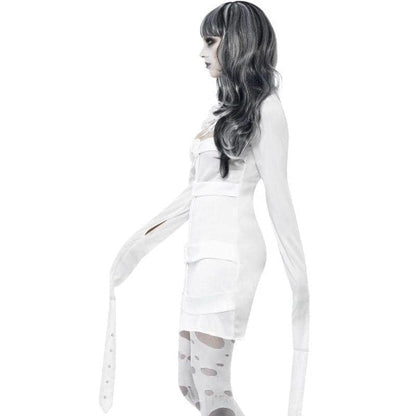 Sexy Straitjacket Costume Adult White 4