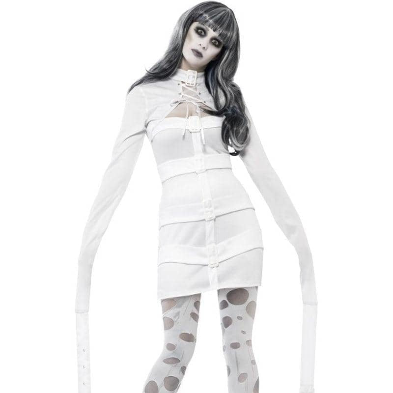 Sexy Straitjacket Costume Adult White 1
