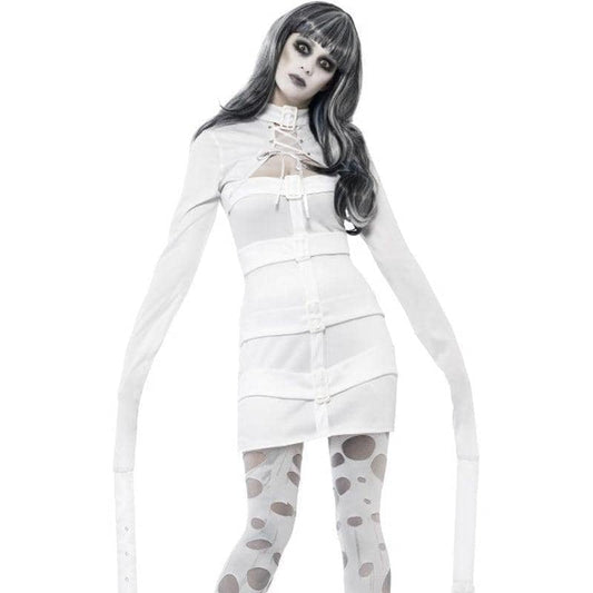 Sexy Straitjacket Costume Adult White 1