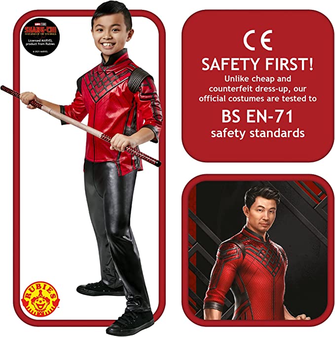 Shang-Chi Marvel Child Deluxe Costume Shang-Chi Marvel Child Deluxe Costume