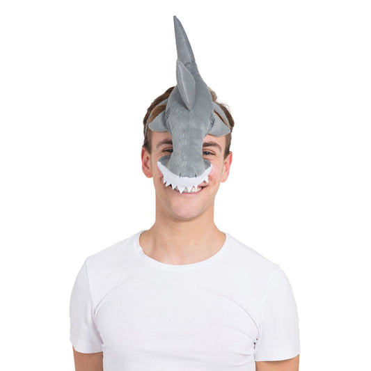 Shark Mask on Headband 1