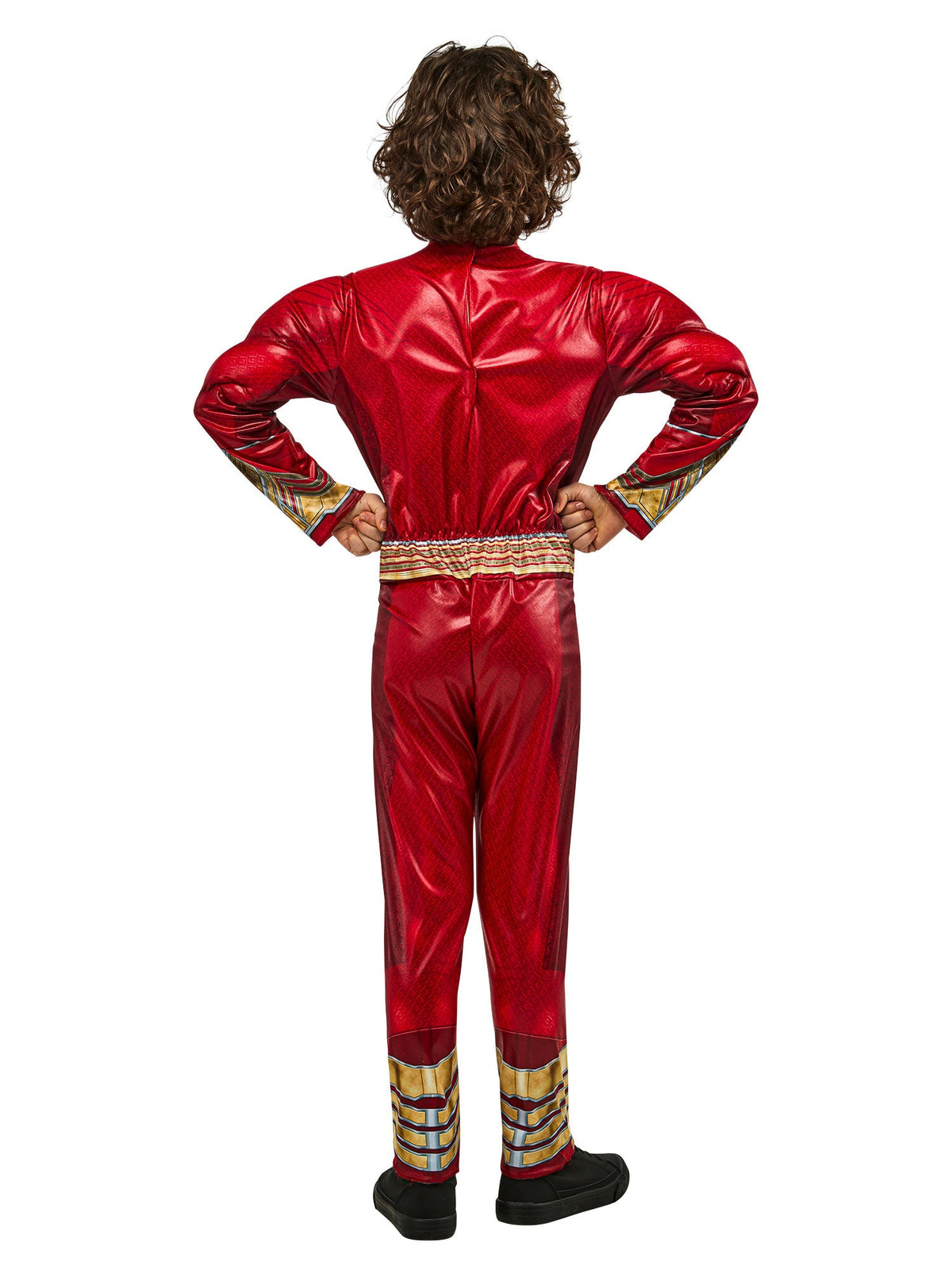 Shazam Fury of the Gods Boys Red Muscle Costume 3