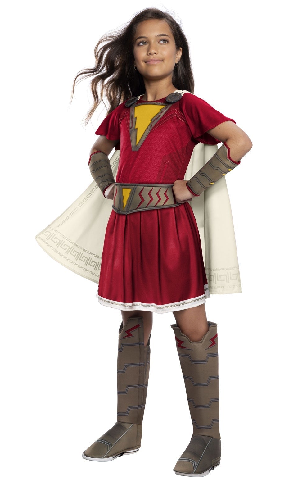 Shazam Mary Batson Red Girls Costume 1