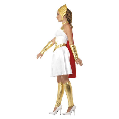 She-Ra Latex Costume White Dress 3