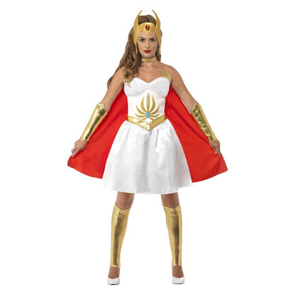 She-Ra Latex Costume White Dress 1