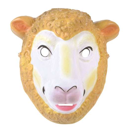 Sheep Mask Plastic Kids PM162 1