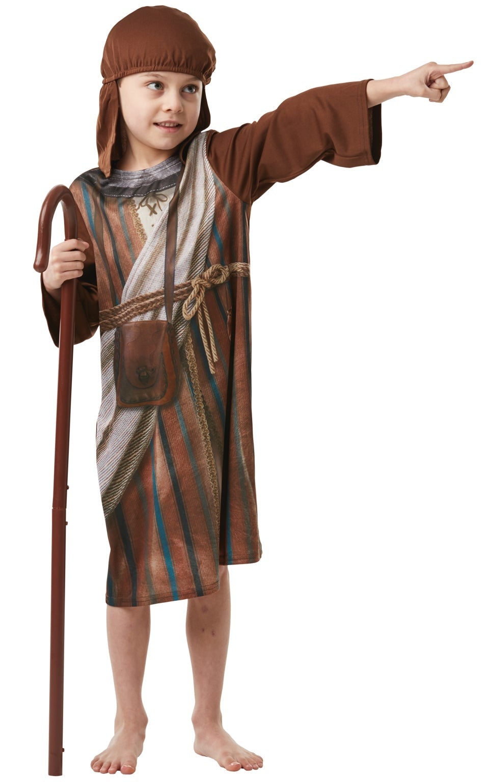 Shepherd Nativity Costume Boys 2