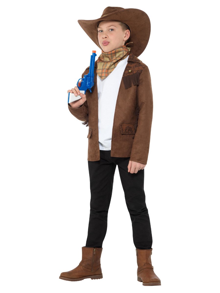 Sheriff Boy Costume Brown Child 4