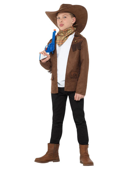 Sheriff Boy Costume Brown Child 4