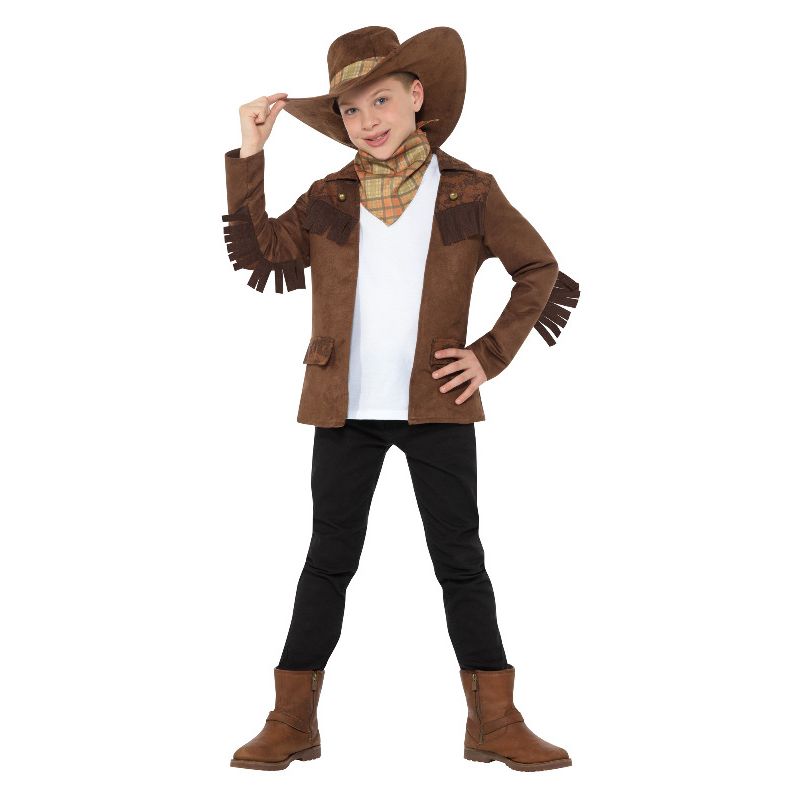 Sheriff Boy Costume Brown Child 1