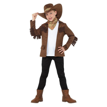 Sheriff Boy Costume Brown Child 1