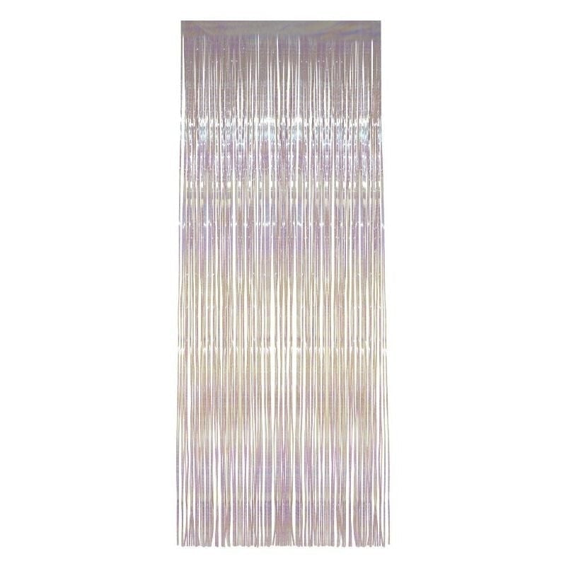 Shimmer Curtain Adult White 2