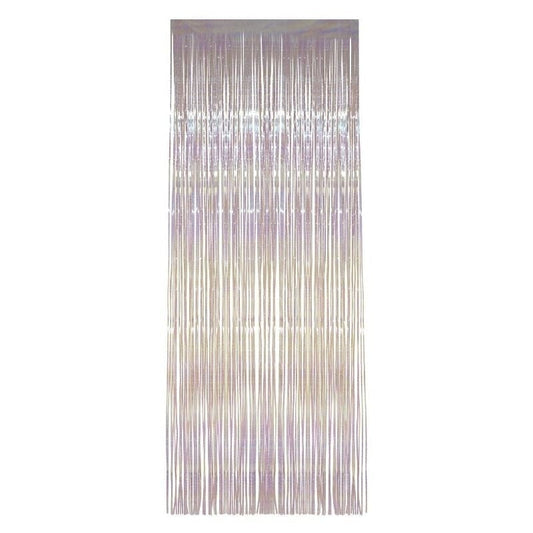 Shimmer Curtain Adult White 2
