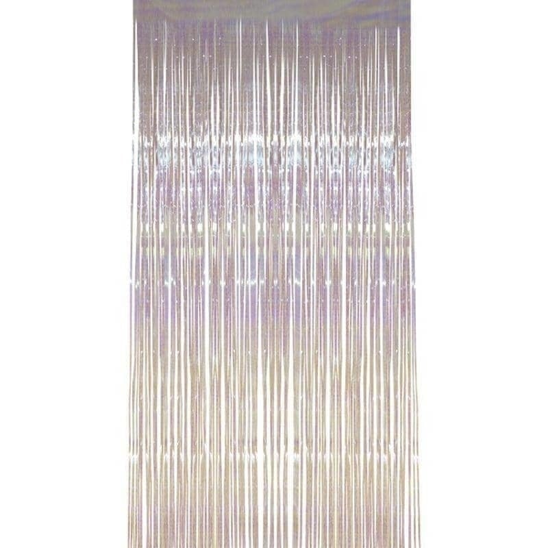 Shimmer Curtain Adult White 1