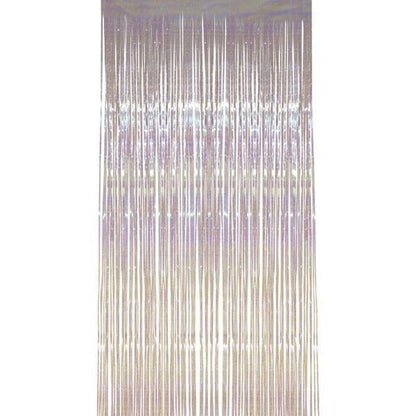 Shimmer Curtain Adult White 1