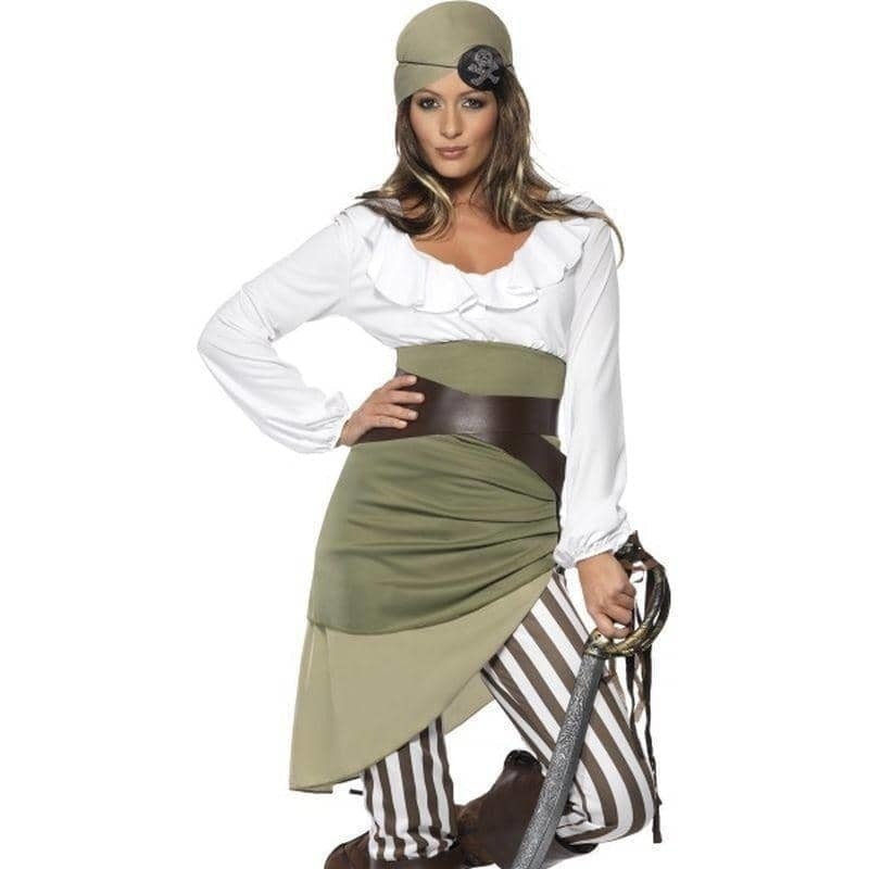 Shipmate Sweetie Costume Adult Green White_3