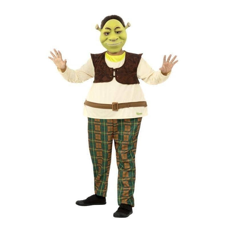 Shrek Deluxe Licensed Costume Child Green All In One_1