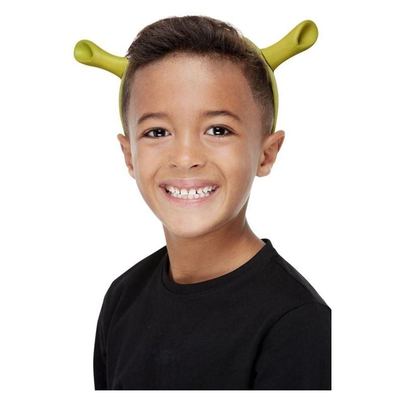 Shrek Ears On Headband Child Ogre Green_1