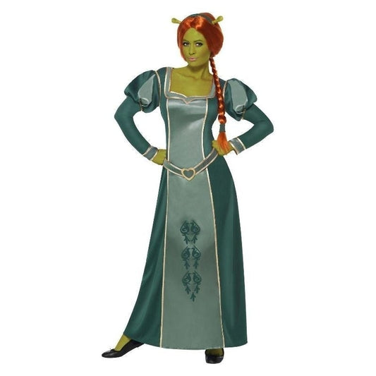 Shrek Fiona Licensed Costume Adult Green Dress 2