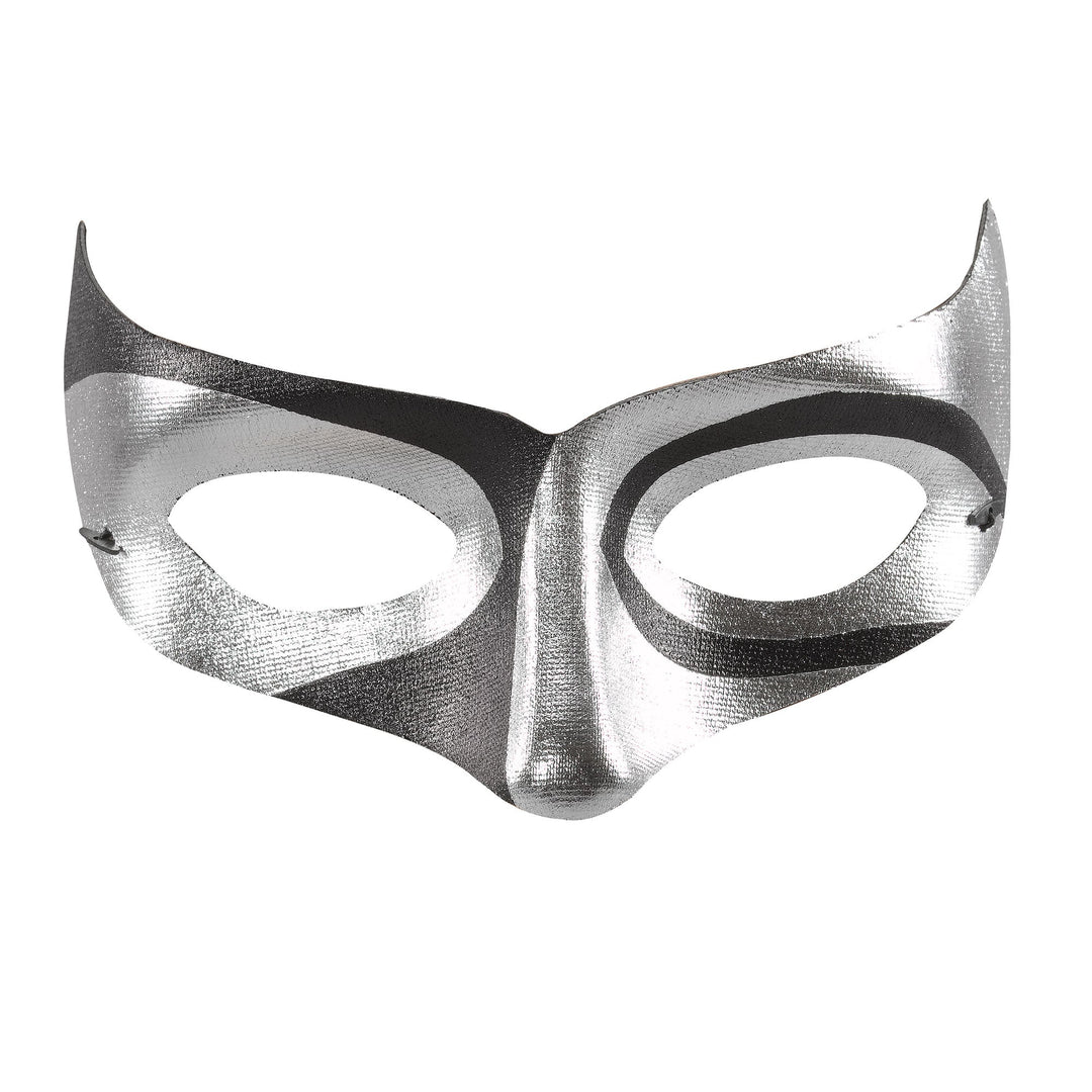Silver Blk Macumba Style Eye Mask Masks Unisex_1 EM314