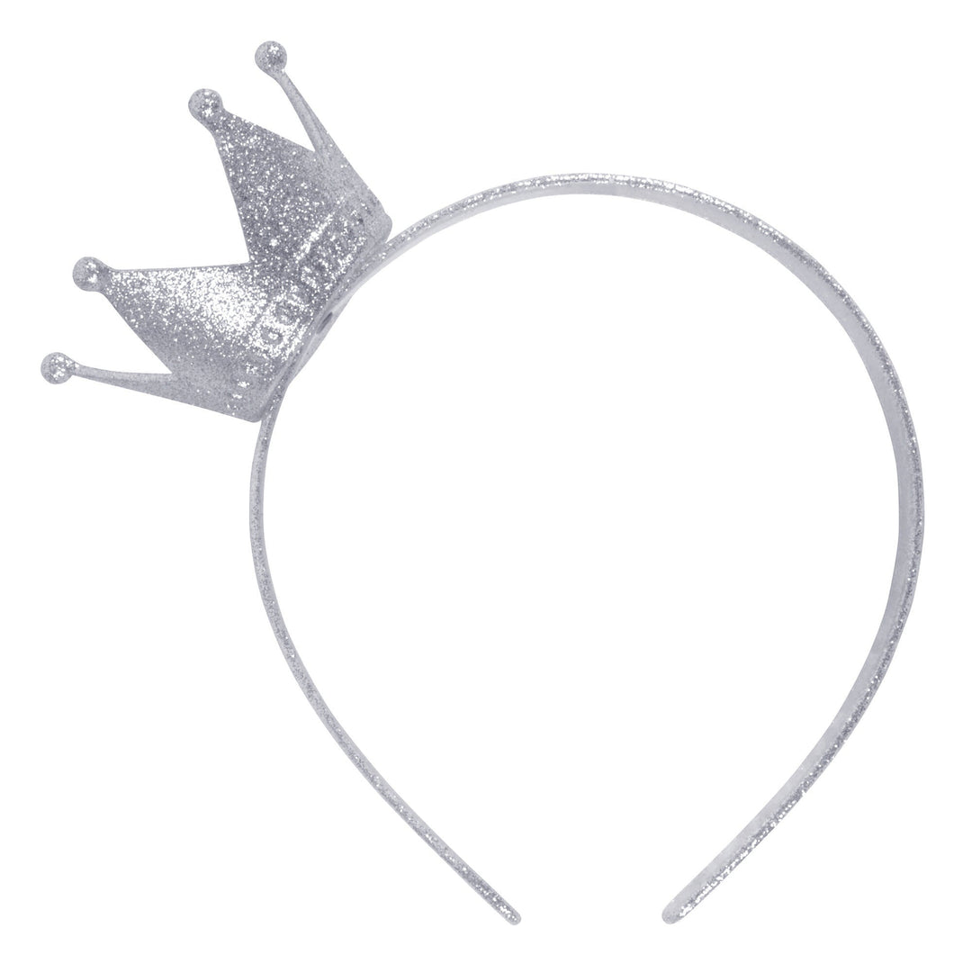 Silver Crown Headband Accessory BA1049_1