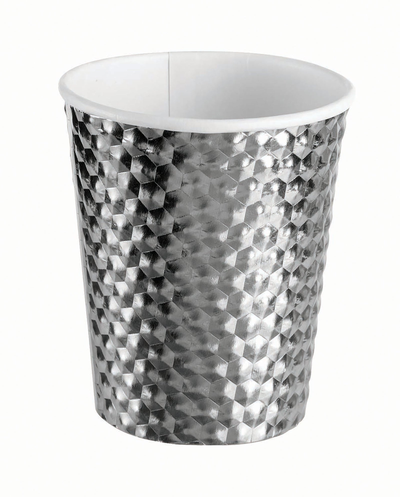 Silver Paper Cups 8 Pack 1