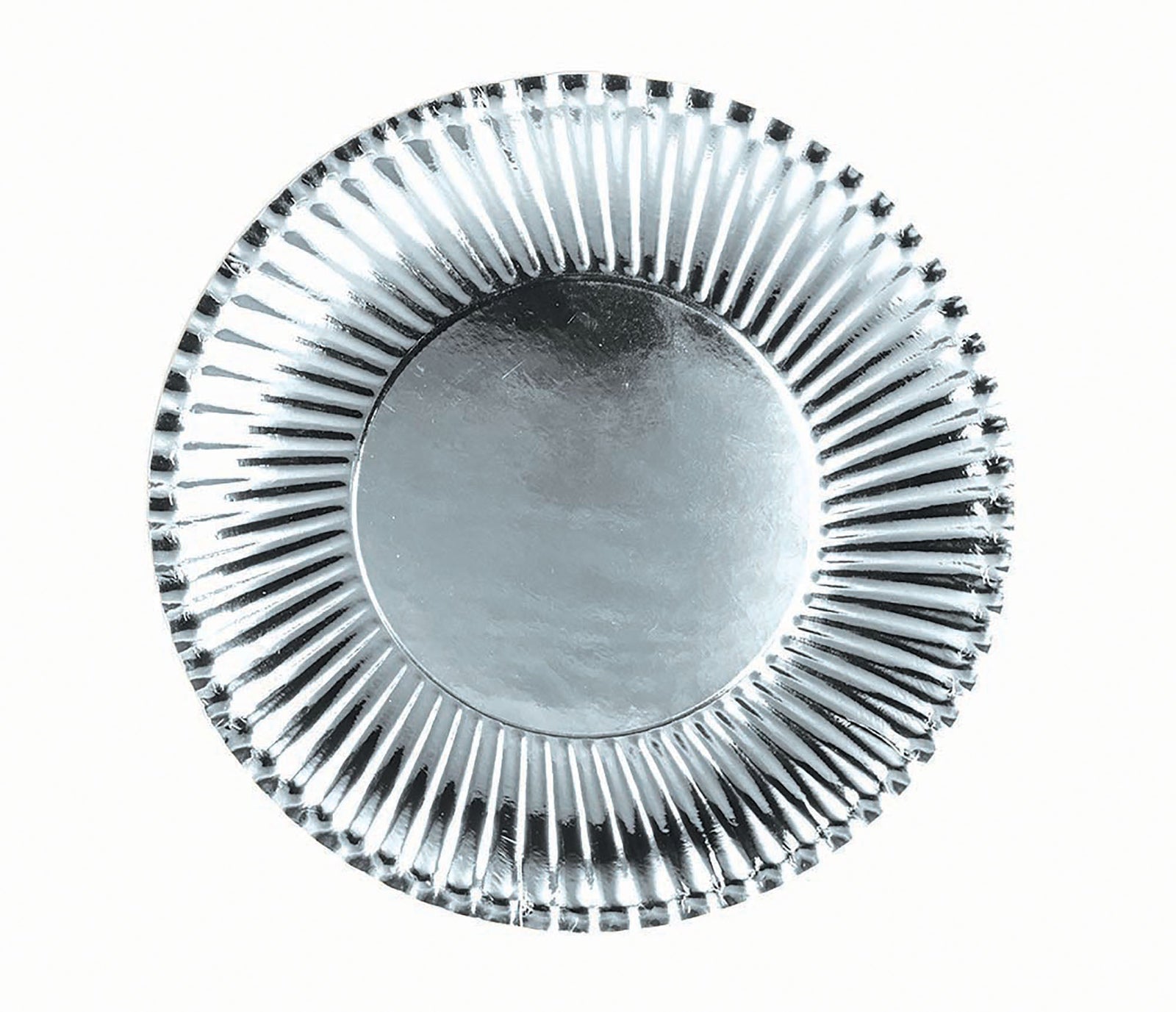 Silver Paper Plates Small 10 Pack 18cm 1