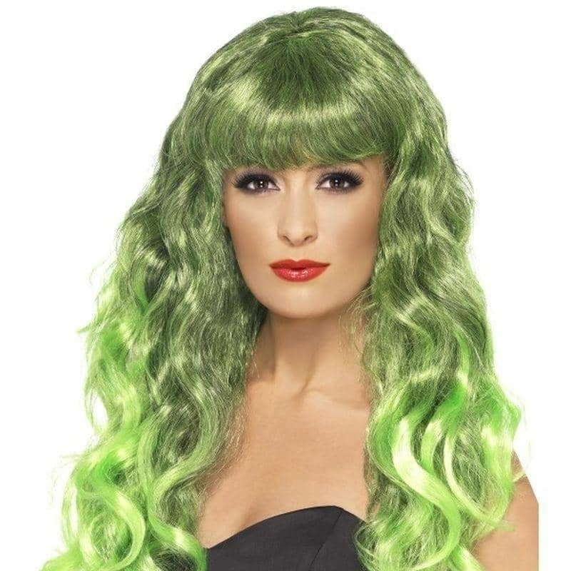 Siren Wig Adult Green_1