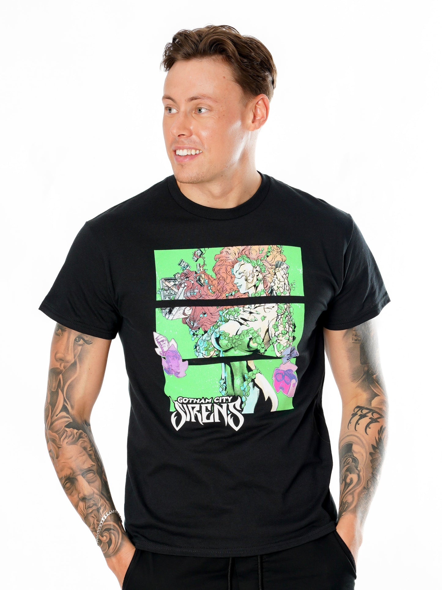 Sirens Poison Ivy Cash Black T-Shirt 2