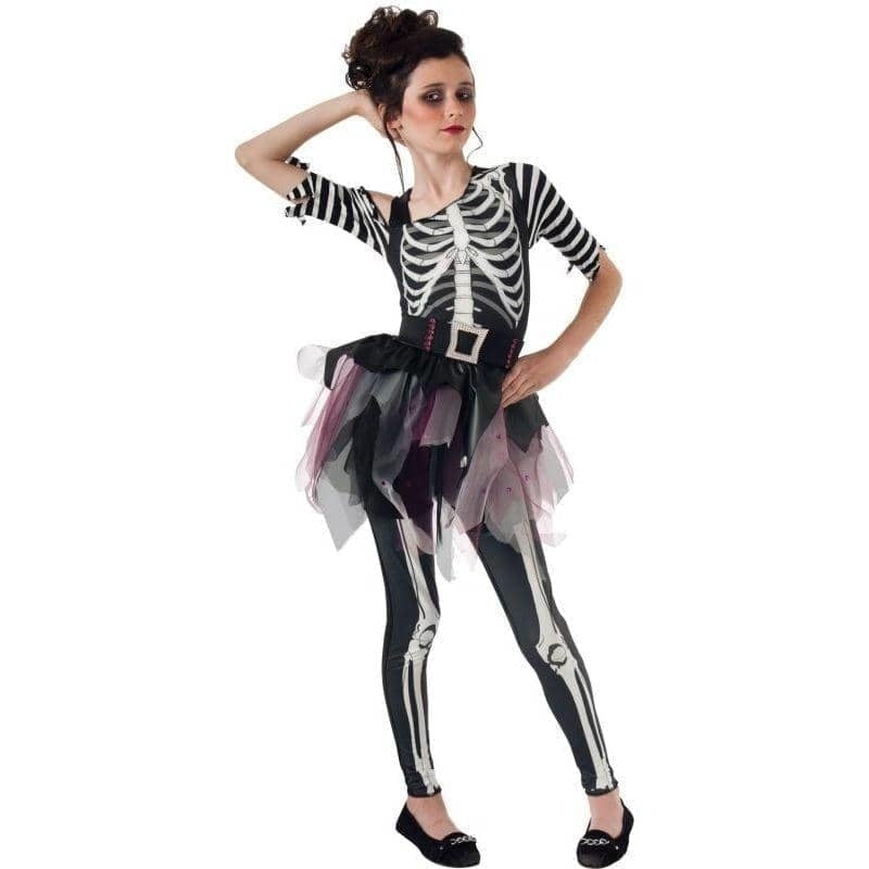 Skelee Ballerina Dressup Costume 1