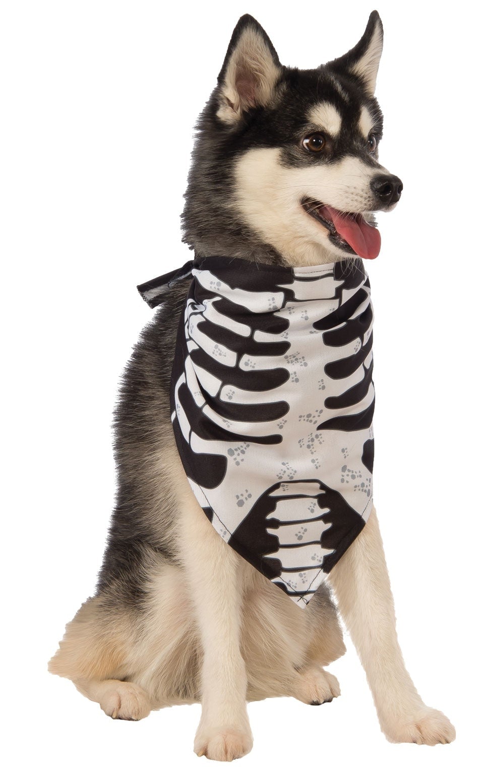 Skeleton Bandana Pet Costume 1