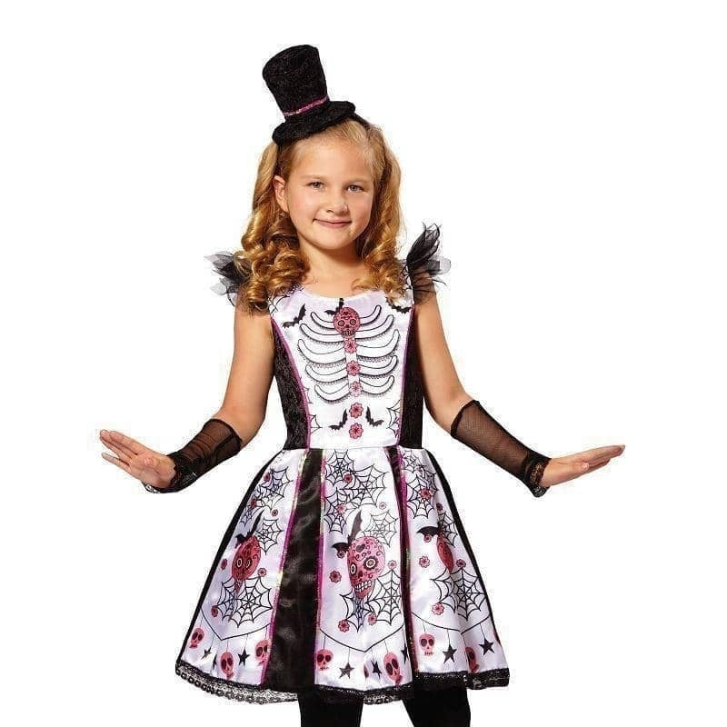 Skeleton Beauty Girls Costume 1