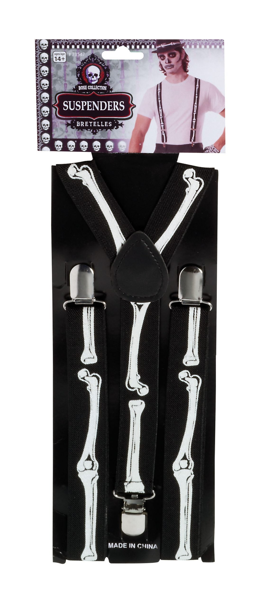 Skeleton Braces Costume Accessories Male 1