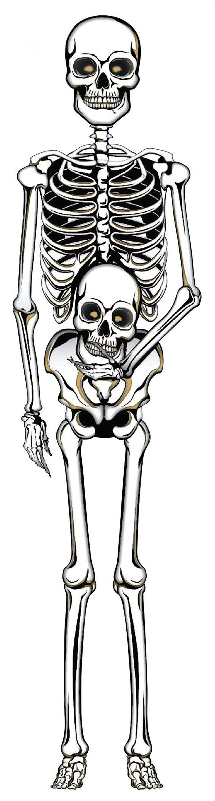 Skeleton Card Decoration 1