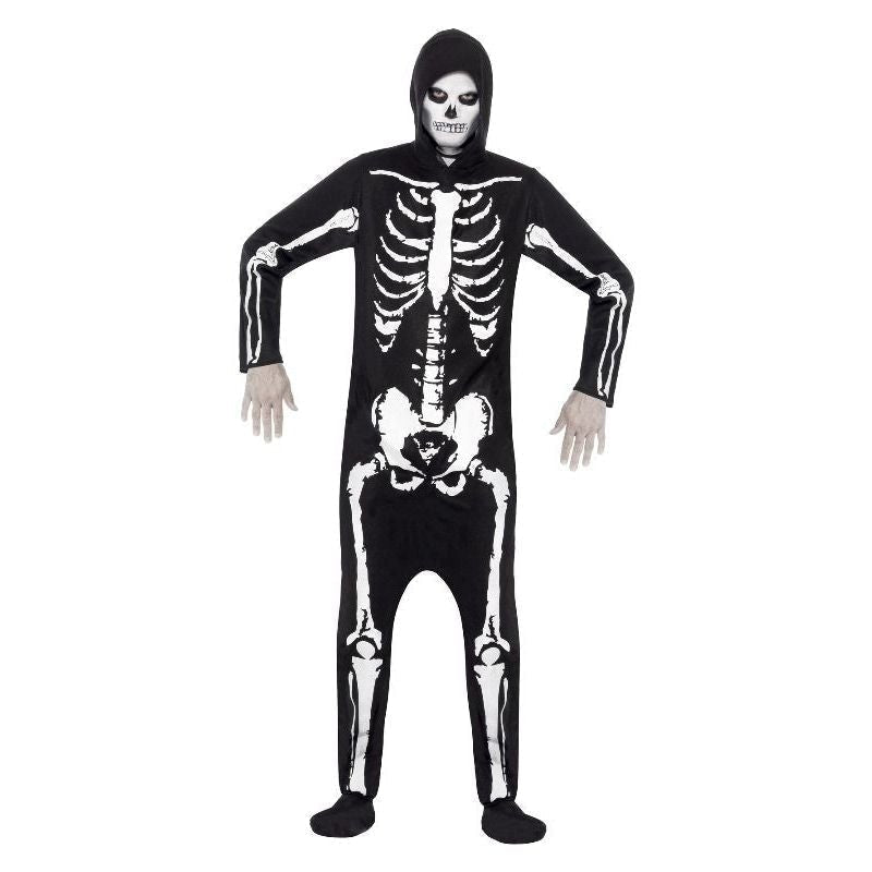 Skeleton Costume Adult Black_3