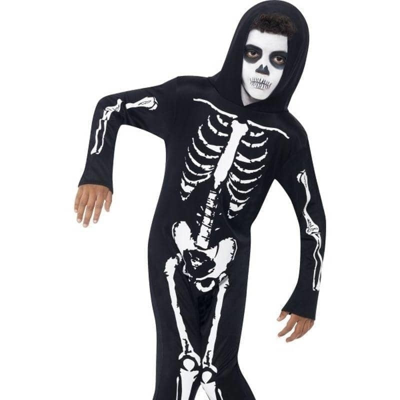 Skeleton Costume Kids Black_1